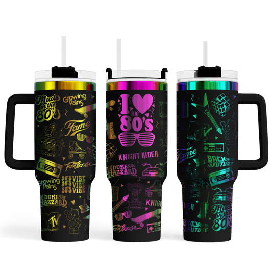 MAX-Tumbler mit Gravur "80´s"