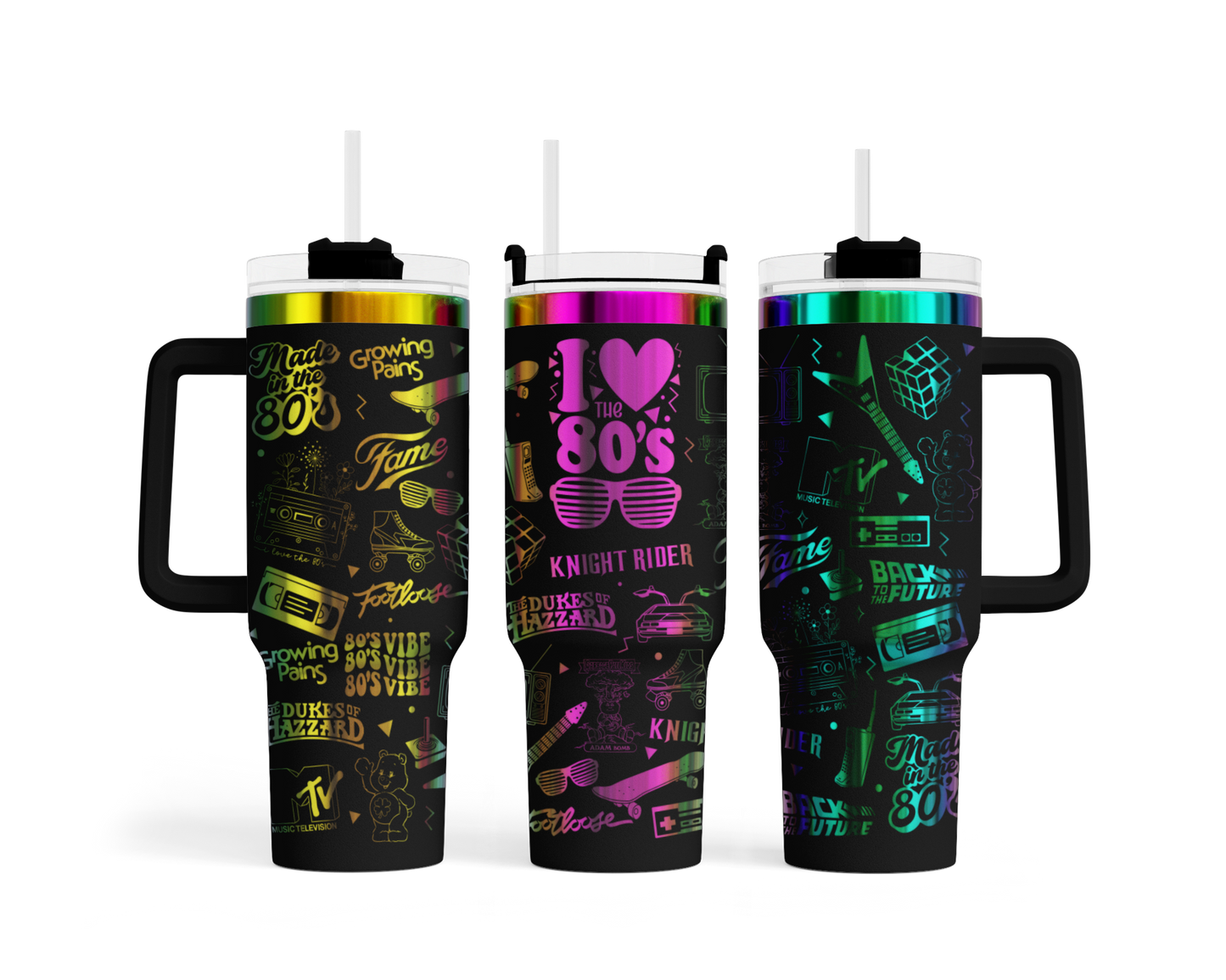 MAX-Tumbler mit Gravur "80´s"