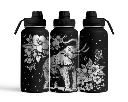 Tumbler mit Schraubverschluss (950ml) "Elefant"