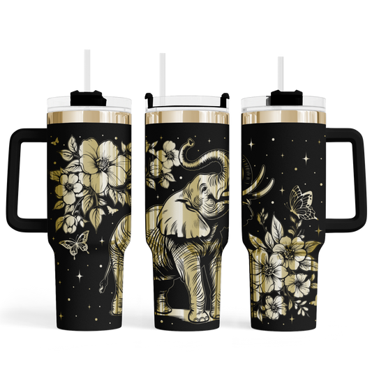 MAX-Tumbler mit Gravur "Elefant" - Emmilous