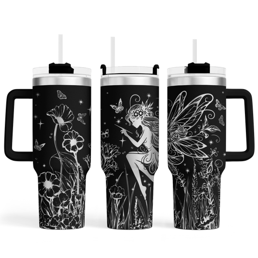 Tumbler mit Henkel "Fee"