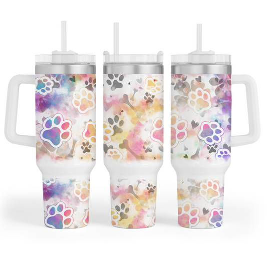 MAX-Tumbler "Hundepfoten"