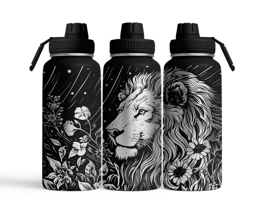 Tumbler mit Schraubverschluss (950ml) "Löwe"