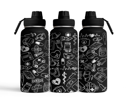 Tumbler mit Schraubverschluss (950ml) "Medical"