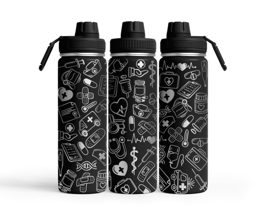 Tumbler mit Schraubverschluss (710 ml) "Medical"