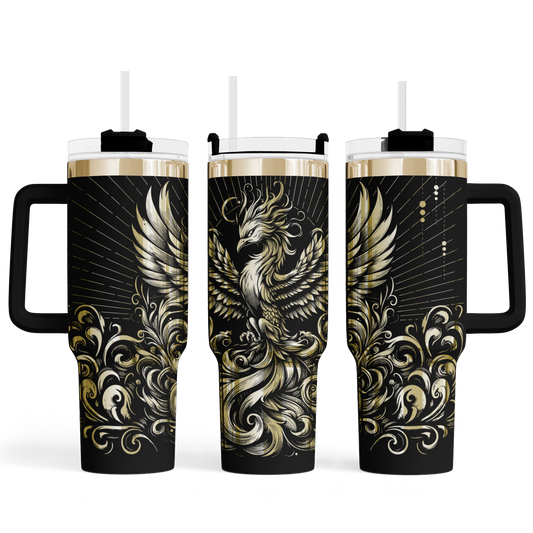 MAX-Tumbler mit Gravur "Phönix"
