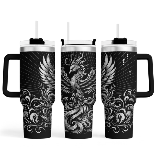 Tumbler mit Henkel "Phönix"