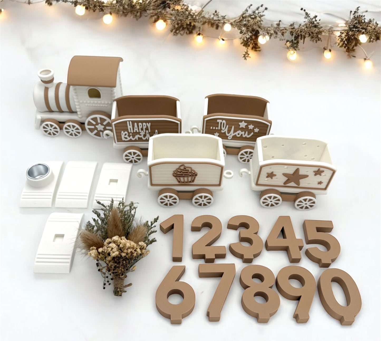 Geburtstagszug aus PLA – zeitlos, nachhaltig und wiederverwendbar