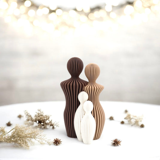 Familienfigur - Zusammengehörigkeit in Form gebracht