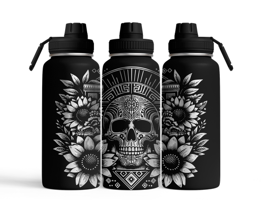 Tumbler mit Schraubverschluss (950ml) "Skull"