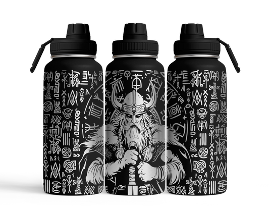 Tumbler mit Schraubverschluss (950ml) "Wikinger"