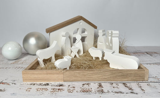 Krippe zu Weihnachten Weihnachtskrippe - Emmilous